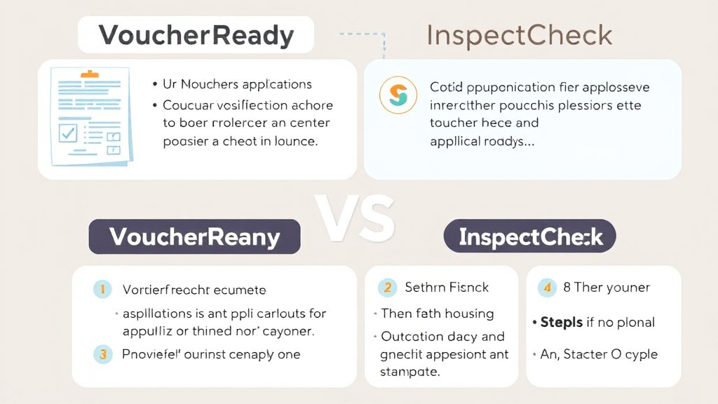 Implementation roadmap for voucherReady vs InspectCheck with actionable steps