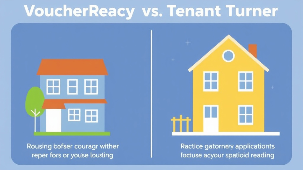 Hands-on guide visualization for voucherReady vs Tenant Turner