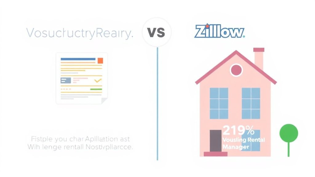 Visual guide for practical steps in voucherready vs zillow rental manager