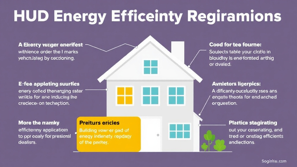 Practical checklist visual for HUD Energy Efficiency Requirements