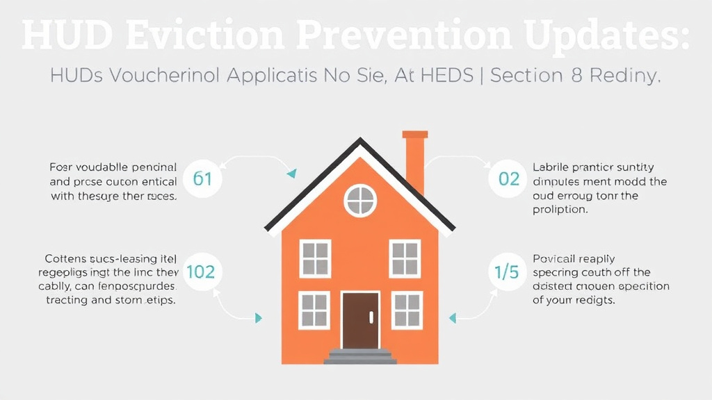 Process flow illustration for putting HUD Eviction Prevention Updates into action