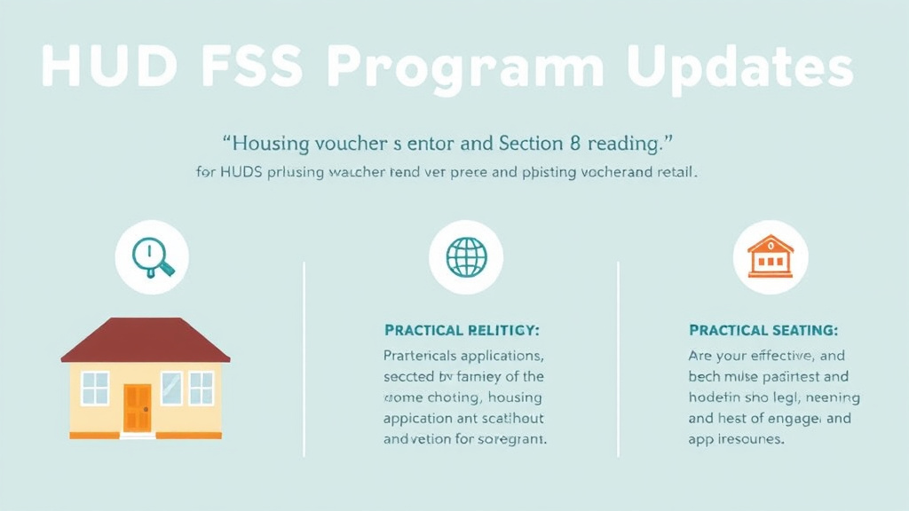 Implementation roadmap for HUD FSS Program Updates with actionable steps