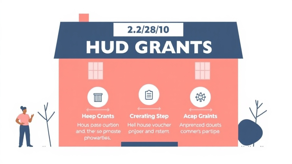 Action-oriented illustration showing how to apply HUD Grant Opportunities for 2026