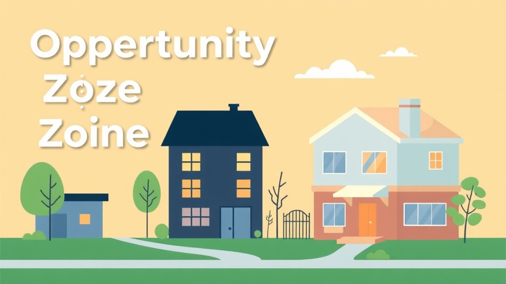A professional illustration depicting HUD Opportunity Zone Guidance