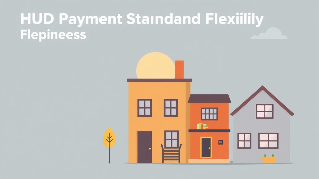 Educational graphic covering the essentials of HUD Payment Standard Flexibility Updates