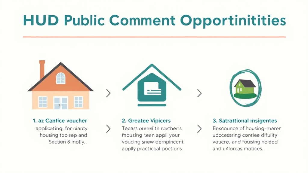 Implementation roadmap for HUD Public Comment Opportunities with actionable steps