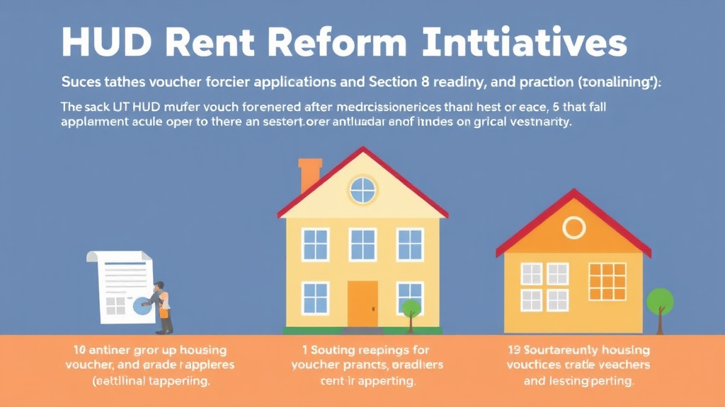Step-by-step visual guide for implementing HUD Rent Reform Initiatives