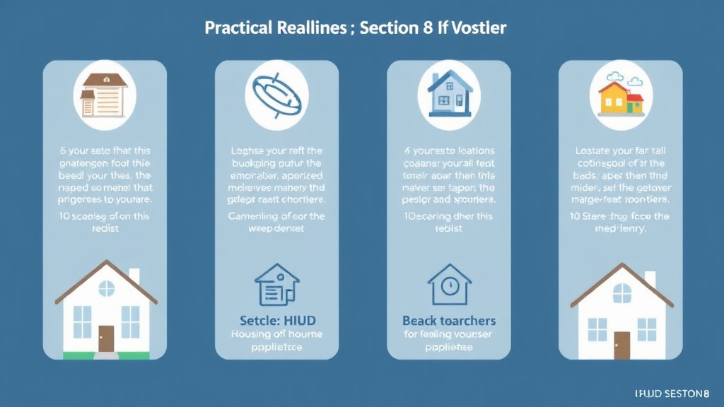 Action-oriented illustration showing how to apply HUD Section 8 Homeownership Updates