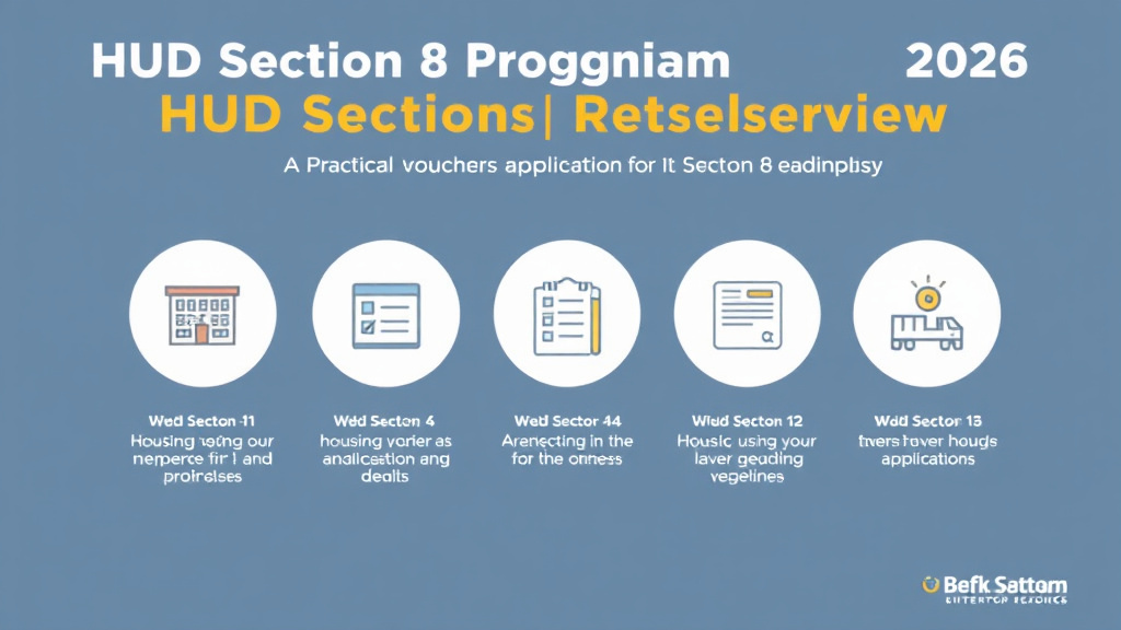 Step-by-step visual guide for implementing HUD Section 8 Program Overview for 2026