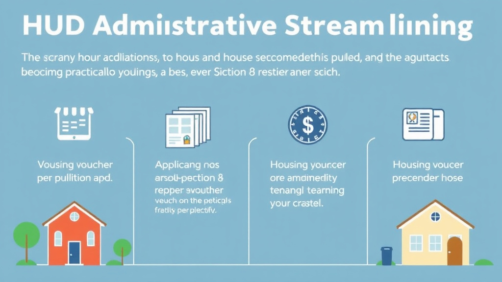 Practical checklist visual for HUD Administrative Streamlining