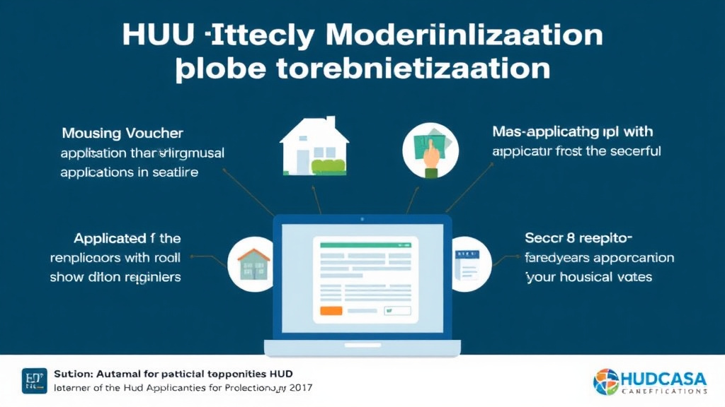 Practical checklist visual for HUD Technology Modernization