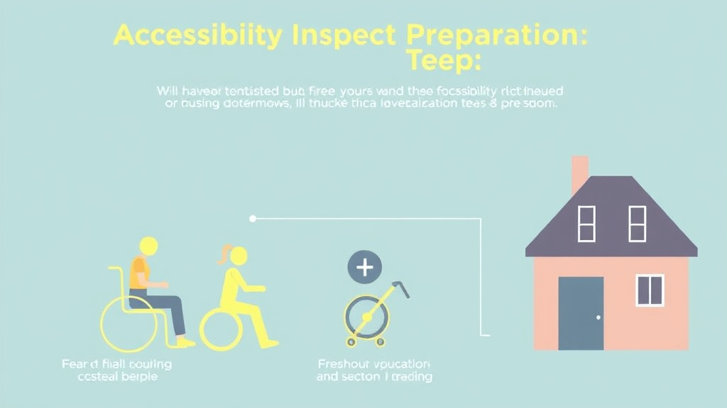Practical checklist visual for accessibility Inspection Preparation