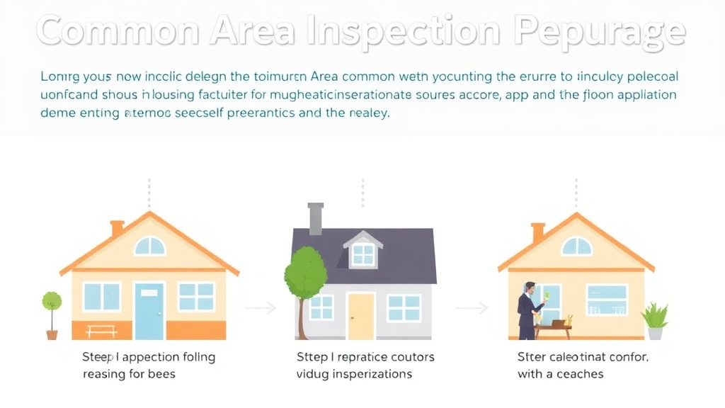 Real-world application diagram for common Area Inspection Preparation