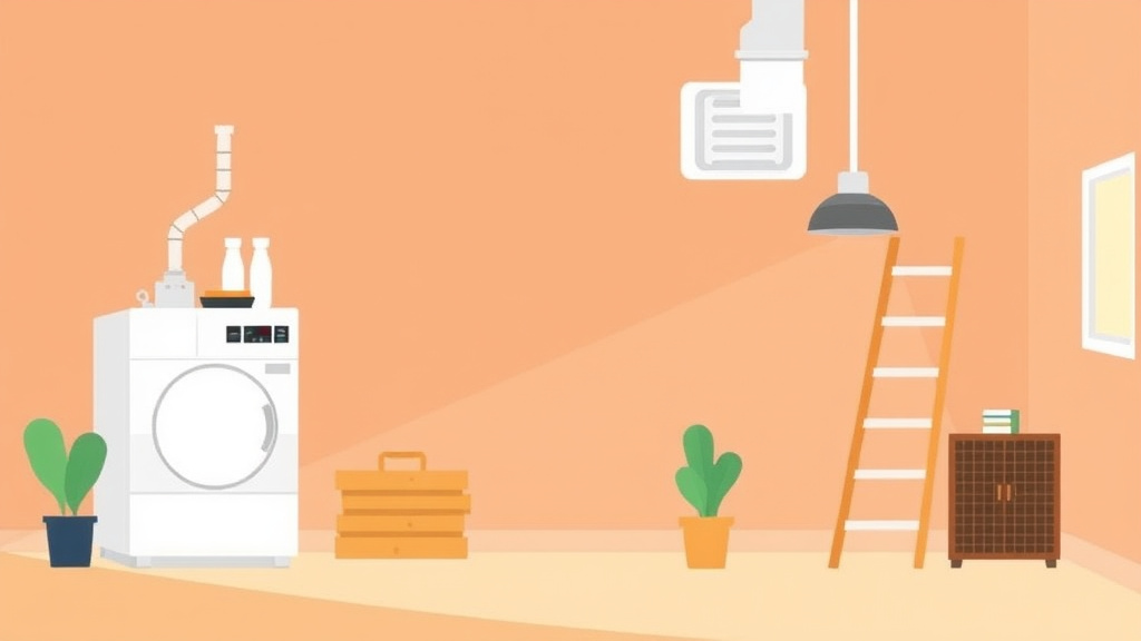 Educational graphic covering the essentials of dryer Vent Inspection Preparation