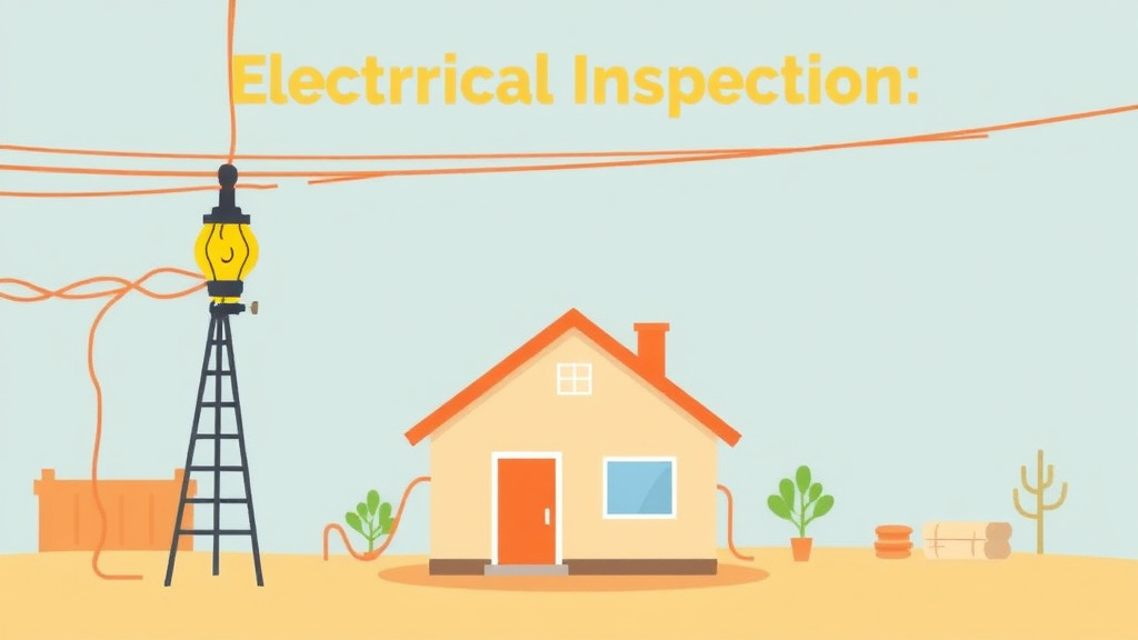 Clear illustration of electrical Inspection Preparation Guide with supporting details