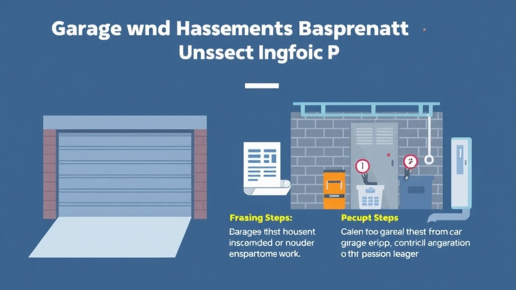Implementation roadmap for garage and Basement Inspection Preparation with actionable steps