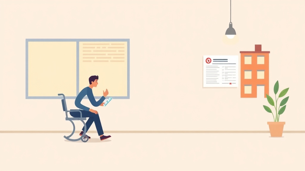 Conceptual diagram showing how accessibility Requirements During Inspection works in practice