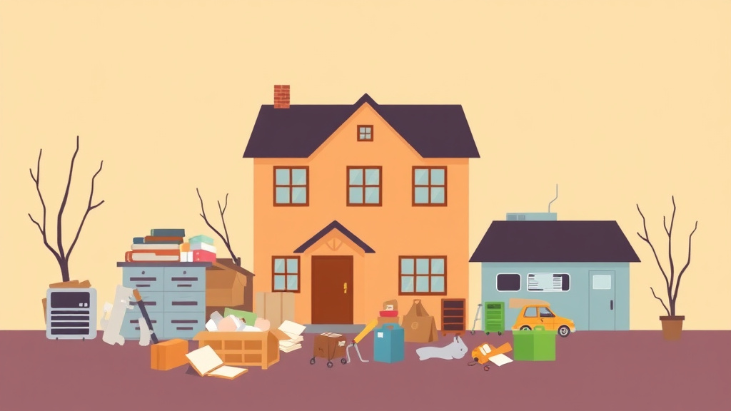 Illustration breaking down the fundamentals of handling Hoarding Situations for Inspections