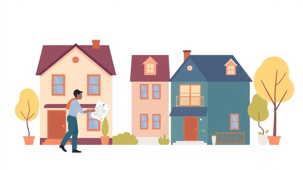 A professional illustration depicting new Tenant Inspection Preparation