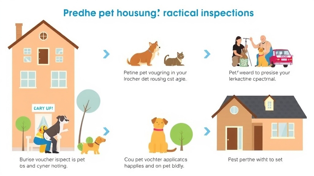 Process flow illustration for putting pet-Related Inspection Issues into action