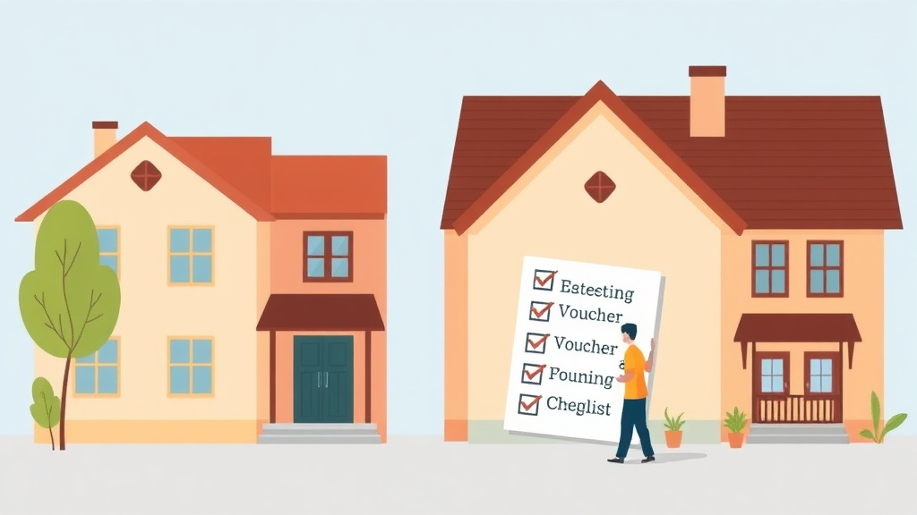 Illustration showing key concepts related to section 8 inspection photo checklist