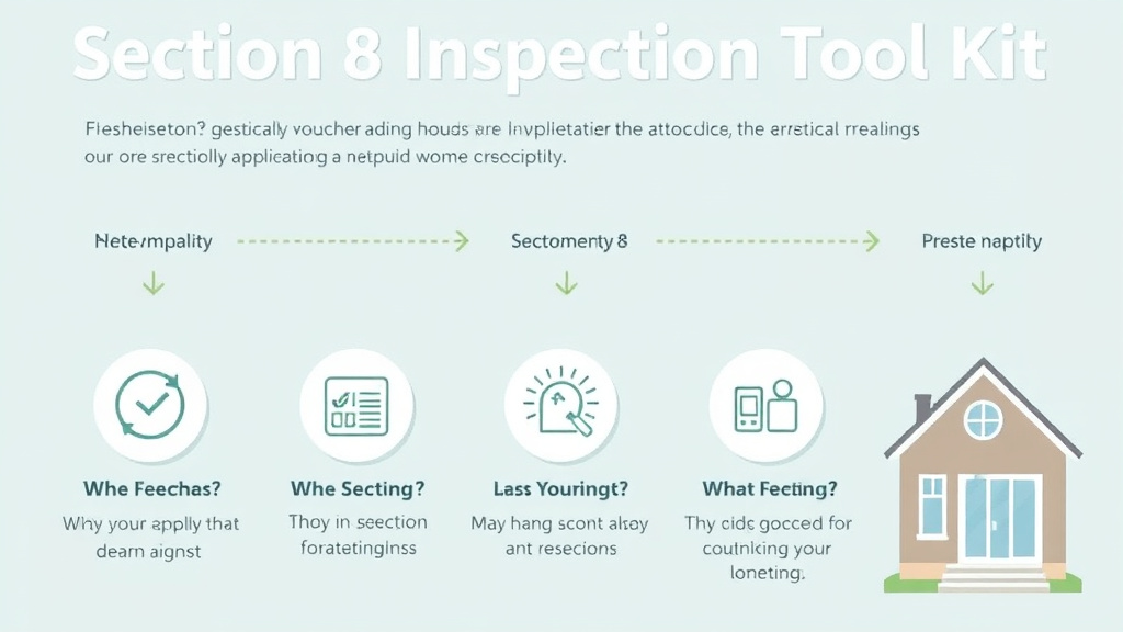 Practical workflow diagram for section 8 Inspection Tool Kit