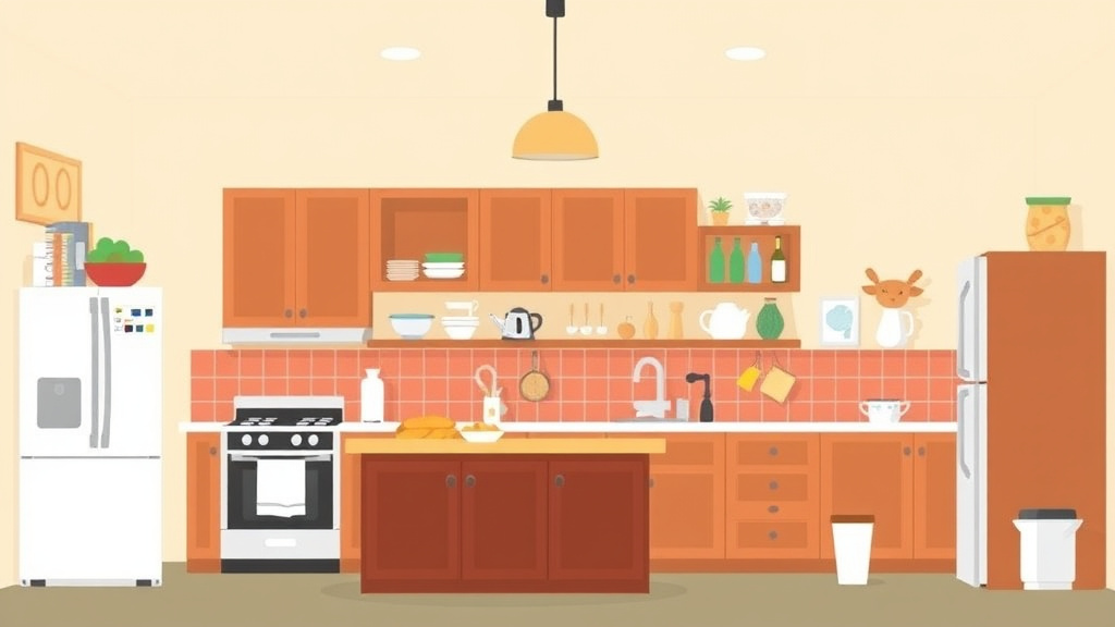 Clear illustration of kitchen Inspection Preparation Guide with supporting details