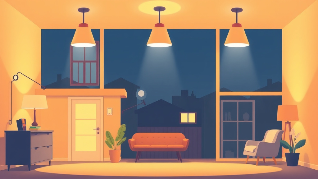 Conceptual diagram showing how interior and Exterior Lighting Preparation works in practice
