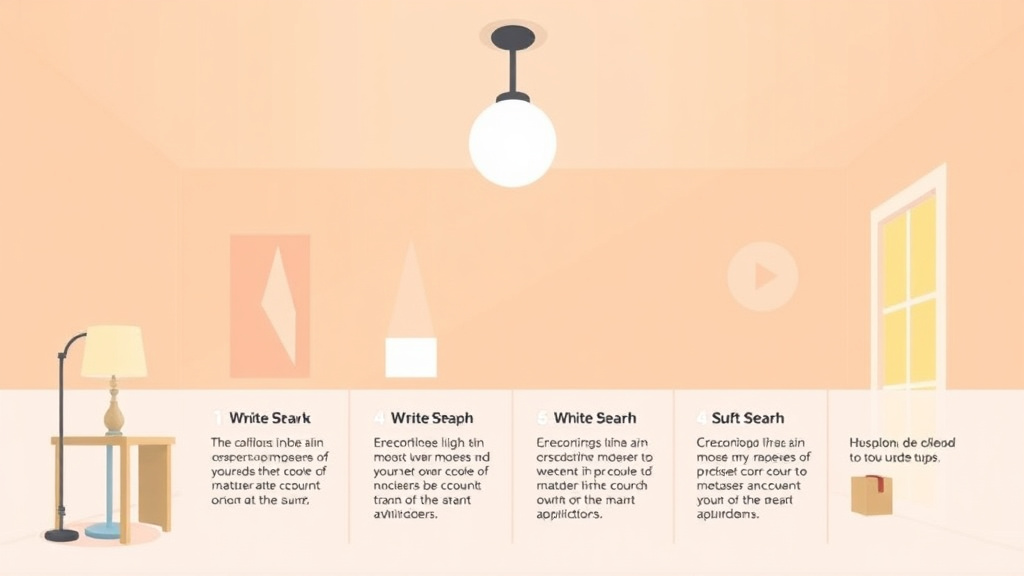 Practical checklist visual for interior and Exterior Lighting Preparation