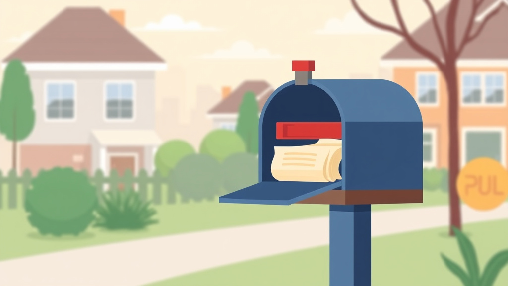 A professional illustration depicting mailbox Inspection Preparation