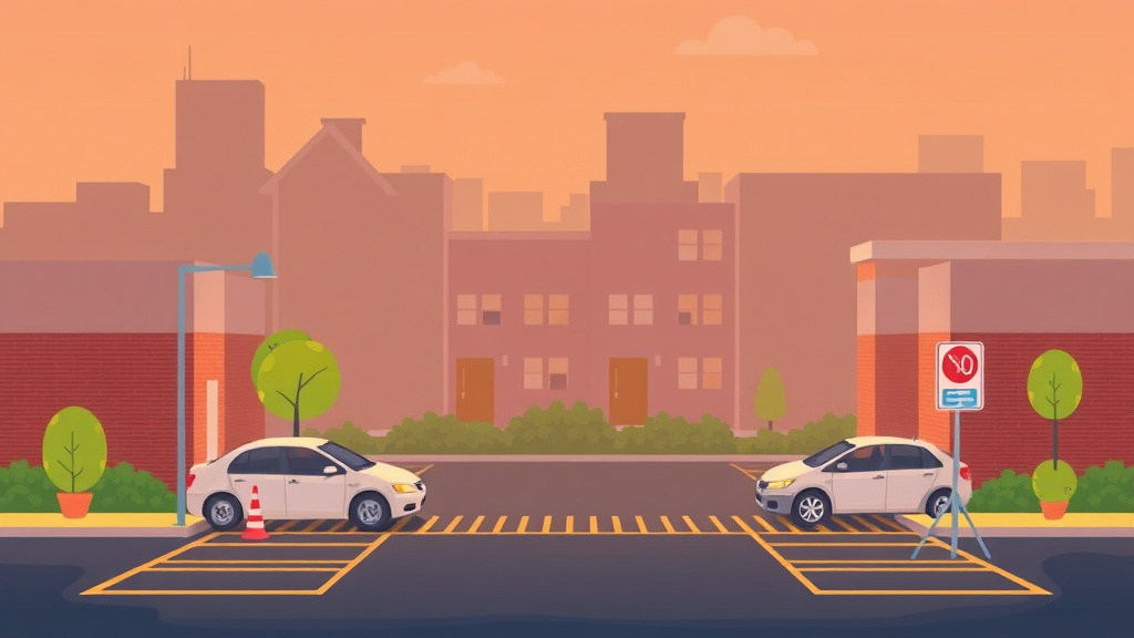 Educational graphic covering the essentials of parking Area Inspection Preparation