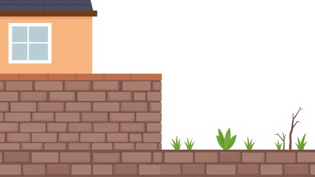 Detailed visual representation of retaining Wall Inspection Preparation