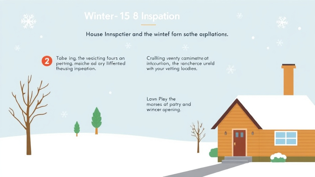 Visual guide for practical steps in winter section 8 inspection preparation