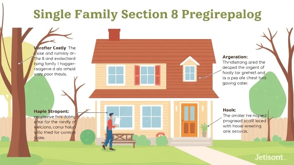 Visual guide for practical steps in single-family section 8 inspection preparation