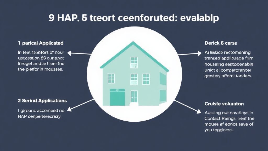 Process flow illustration for putting HAP Contract Explained for Landlords into action