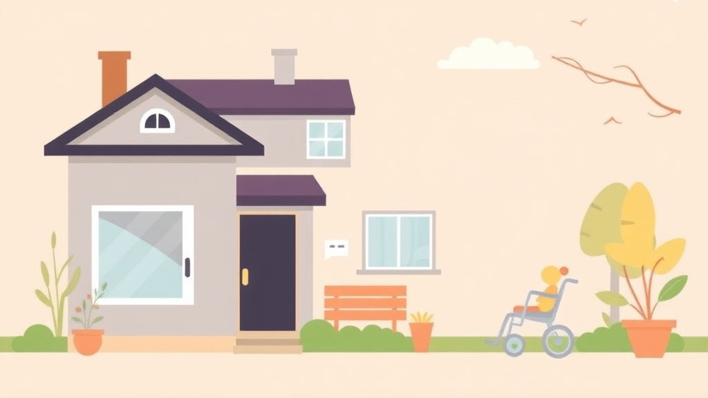 A professional illustration depicting accessibility Modifications for Section 8