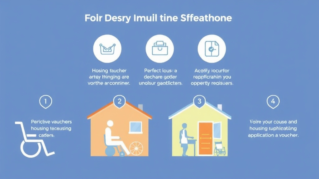 Action-oriented illustration showing how to apply accessibility Modifications for Section 8
