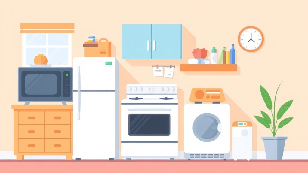 Illustration breaking down the fundamentals of appliance Replacement for Section 8