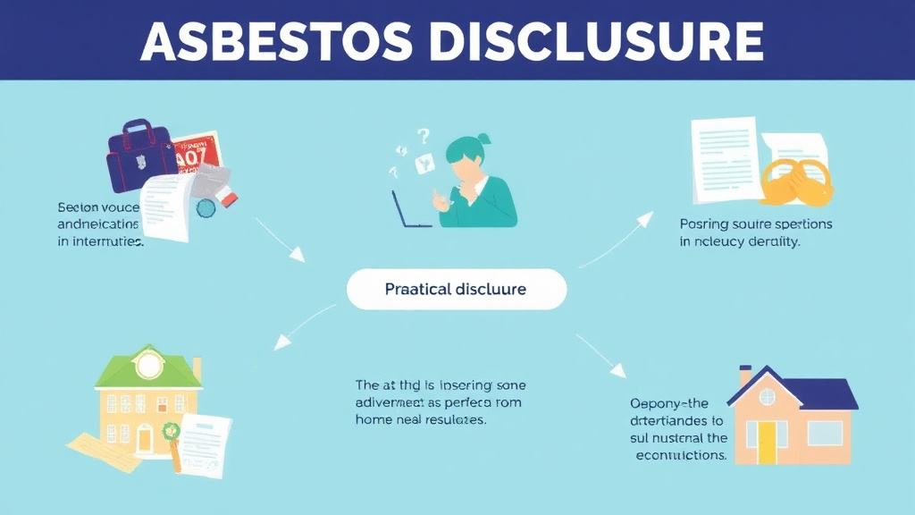 Visual guide for practical steps in asbestos disclosure for section 8