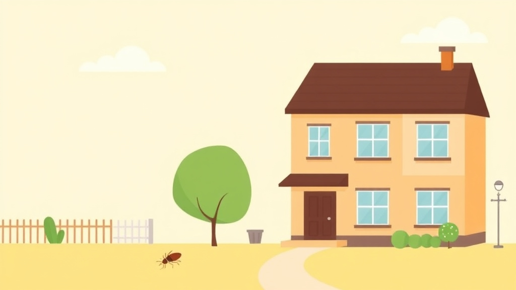 Illustration showing key concepts related to bedbug issues in section 8 properties