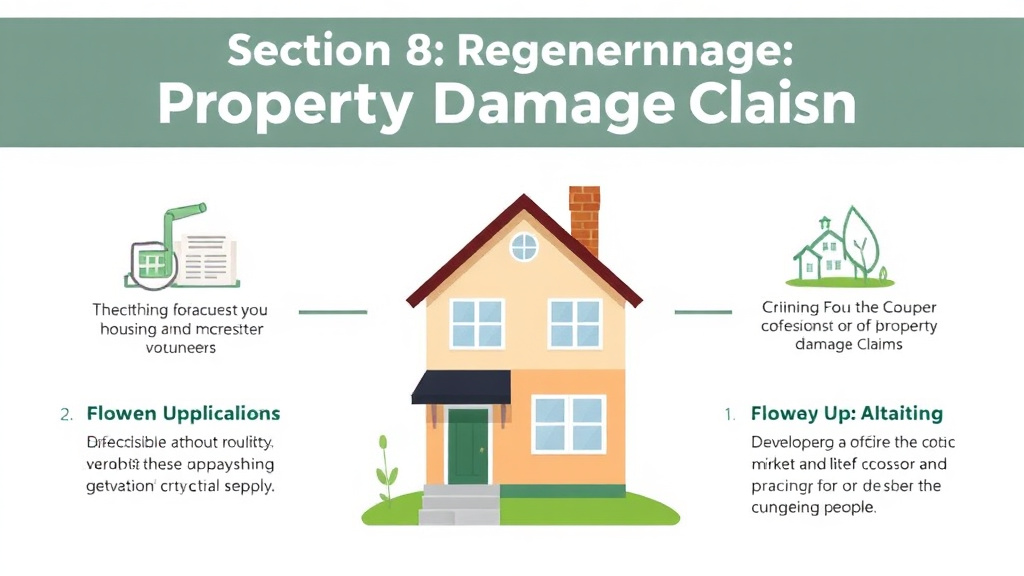 Real-world application diagram for section 8 Property Damage Claims