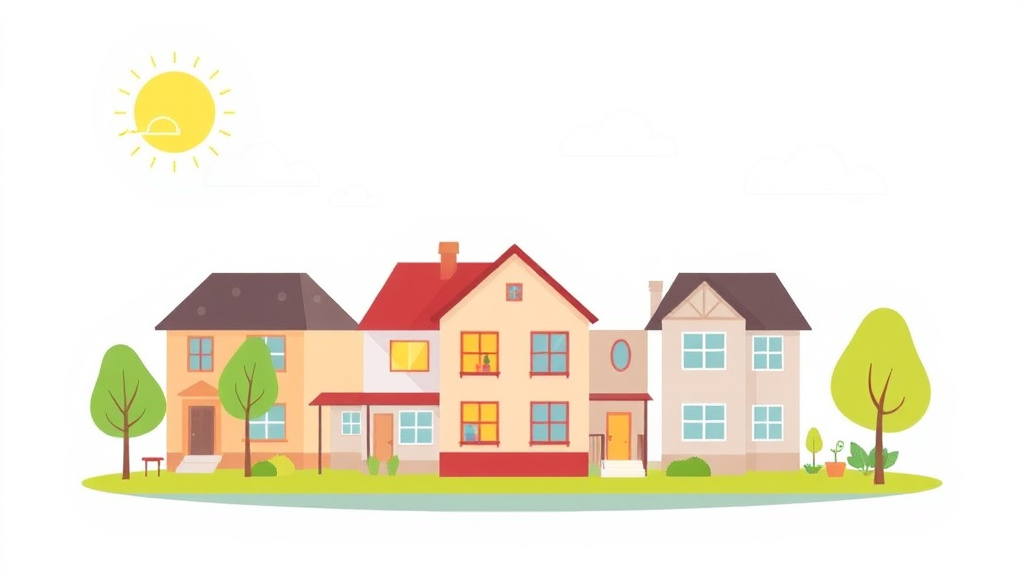 Illustration showing key concepts related to energy efficiency for section 8 properties