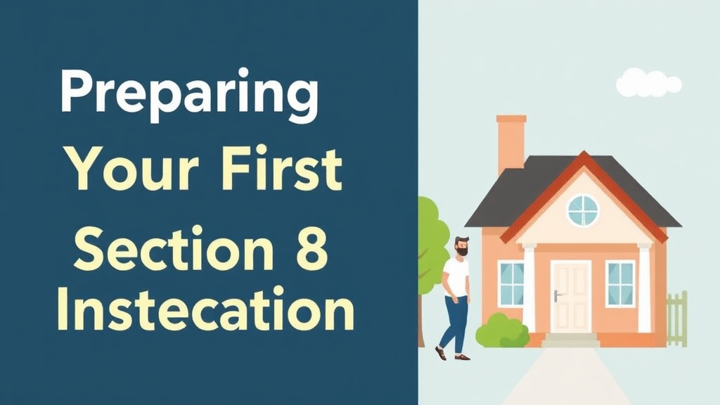 Step-by-step visual guide for implementing preparing for Your First Section 8 Inspection