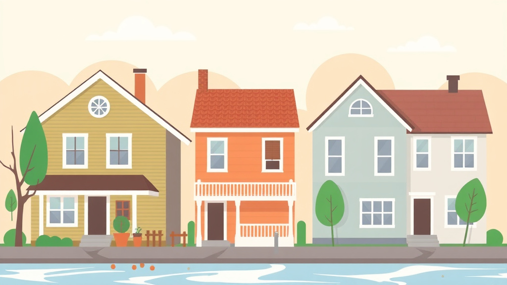 Illustration showing key concepts related to section 8 properties in flood zones