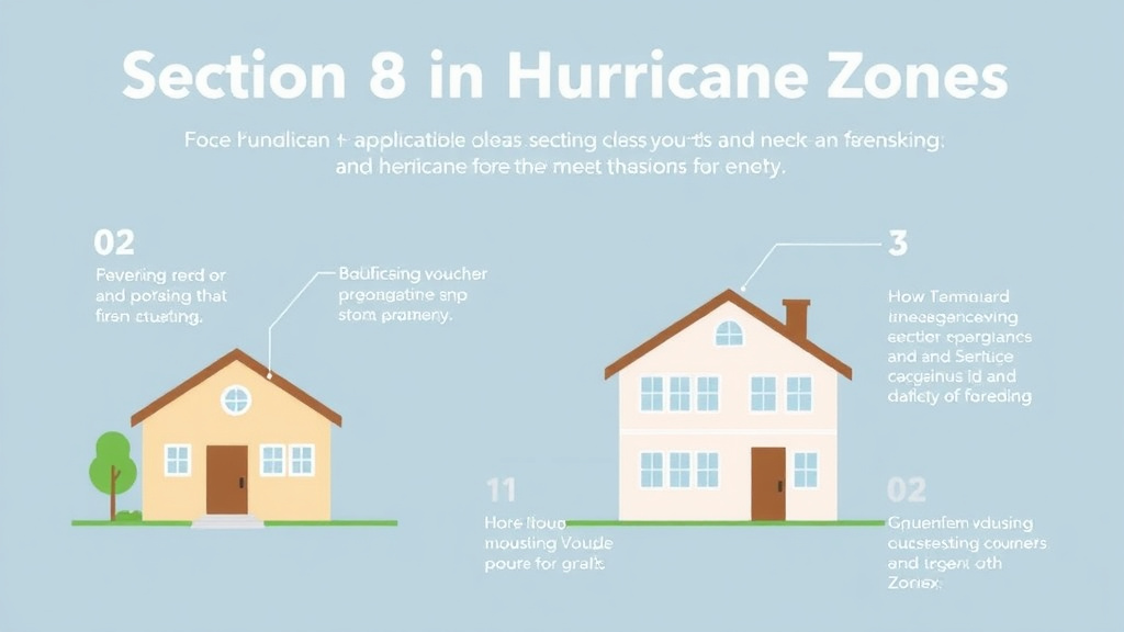 Practical checklist visual for section 8 in Hurricane Zones