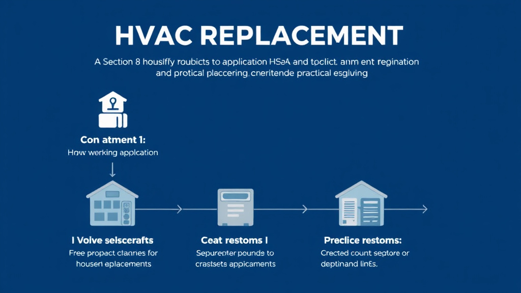 Hands-on guide visualization for HVAC Replacement for Section 8