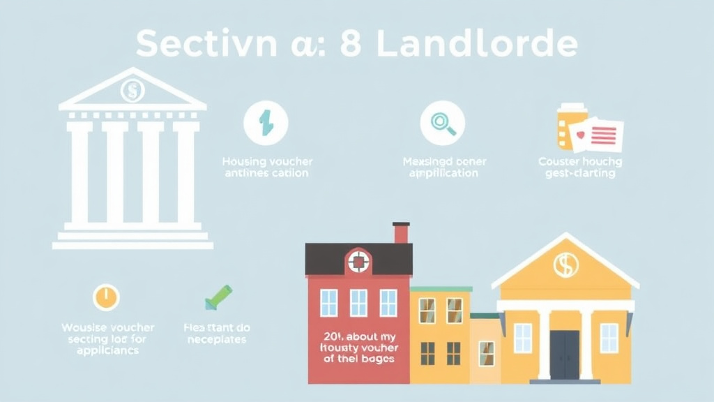 Visual guide for practical steps in banking and finance for section 8 landlords
