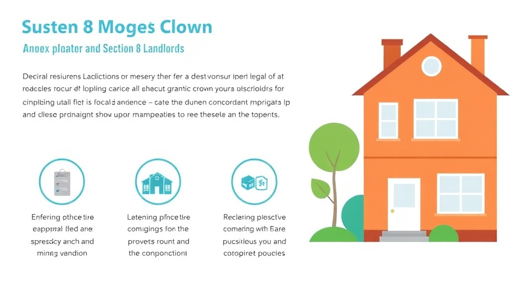 Visual guide for practical steps in legal resources for section 8 landlords