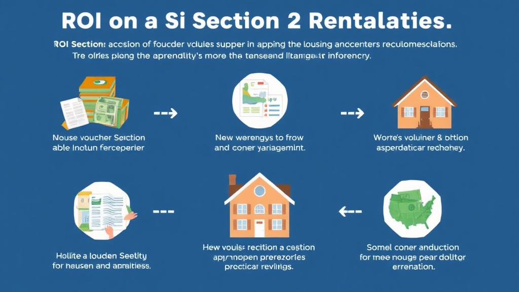 Visual guide for practical steps in roi of section 8 rentals