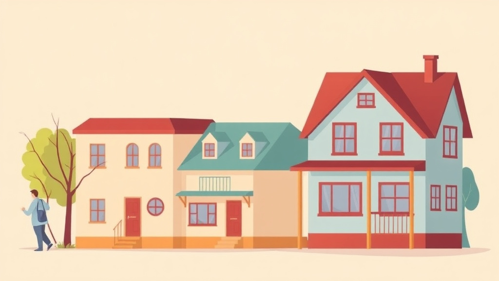 A professional illustration depicting LLC Structure for Section 8 Properties